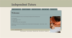 Desktop Screenshot of independenttutors.com